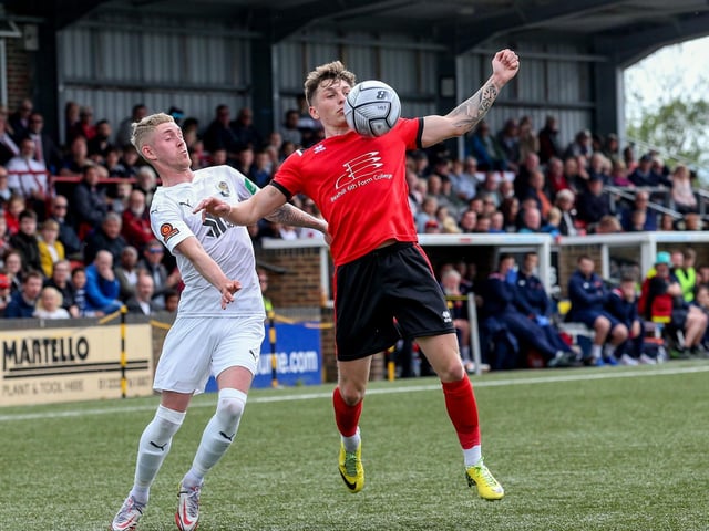 Images from Eastbourne Borough's 7-2 defeat to Dartford in National League South at Priory Lane / Pictures: Lydia and Nick Redman