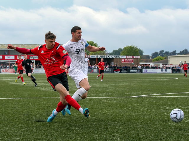 Images from Eastbourne Borough's 7-2 defeat to Dartford in National League South at Priory Lane / Pictures: Lydia and Nick Redman
