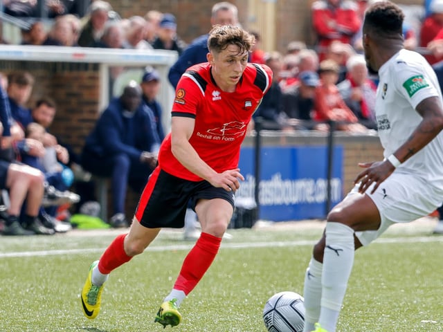 Images from Eastbourne Borough's 7-2 defeat to Dartford in National League South at Priory Lane / Pictures: Lydia and Nick Redman
