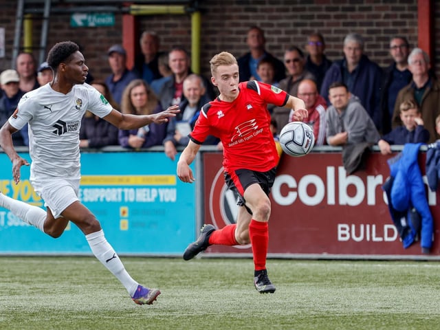 Images from Eastbourne Borough's 7-2 defeat to Dartford in National League South at Priory Lane / Pictures: Lydia and Nick Redman