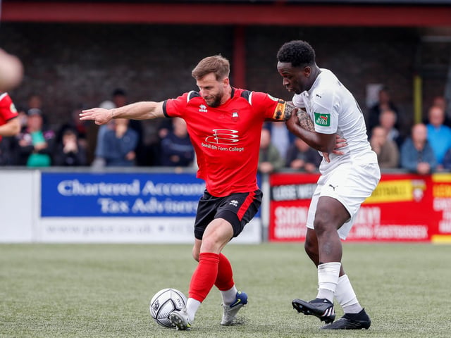 Images from Eastbourne Borough's 7-2 defeat to Dartford in National League South at Priory Lane / Pictures: Lydia and Nick Redman