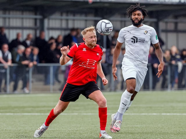 Images from Eastbourne Borough's 7-2 defeat to Dartford in National League South at Priory Lane / Pictures: Lydia and Nick Redman