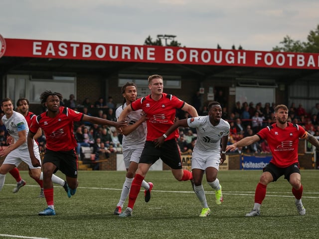 Eastbourne Borough take on Dartford / Picture: Andy Pelling