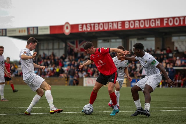 Eastbourne Borough take on Dartford / Picture: Andy Pelling