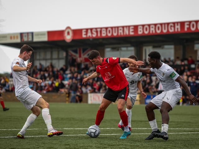 Eastbourne Borough take on Dartford / Picture: Andy Pelling