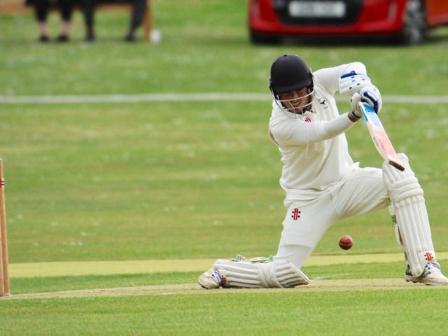 Action from West Chiltington and Thakeham's four-wicket win at Findon in division two of the Sussex League / Picture: Stephen Goodger