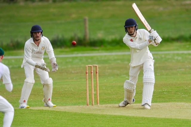 Action from West Chiltington and Thakeham's four-wicket win at Findon in division two of the Sussex League / Picture: Stephen Goodger
