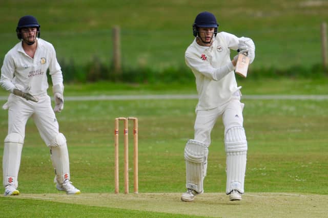 Action from West Chiltington and Thakeham's four-wicket win at Findon in division two of the Sussex League / Picture: Stephen Goodger