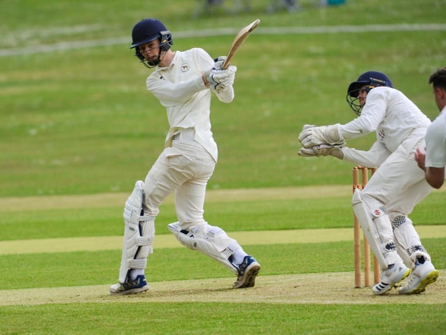 Action from West Chiltington and Thakeham's four-wicket win at Findon in division two of the Sussex League / Picture: Stephen Goodger