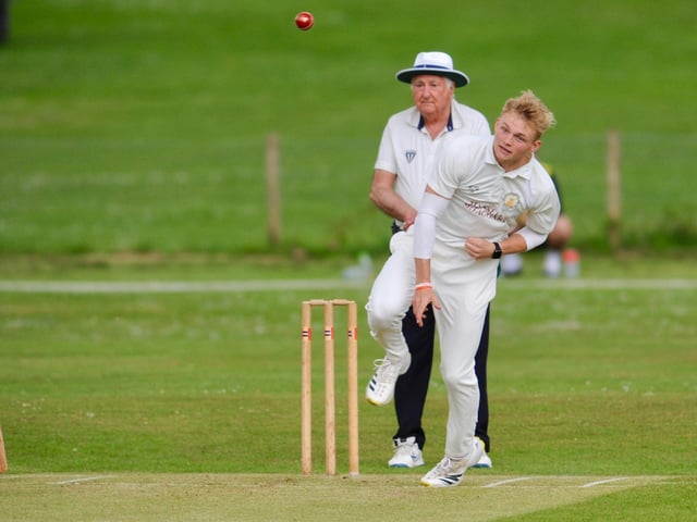 Action from West Chiltington and Thakeham's four-wicket win at Findon in division two of the Sussex League / Picture: Stephen Goodger