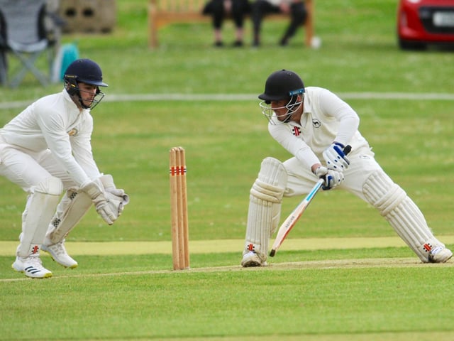 Action from West Chiltington and Thakeham's four-wicket win at Findon in division two of the Sussex League / Picture: Stephen Goodger