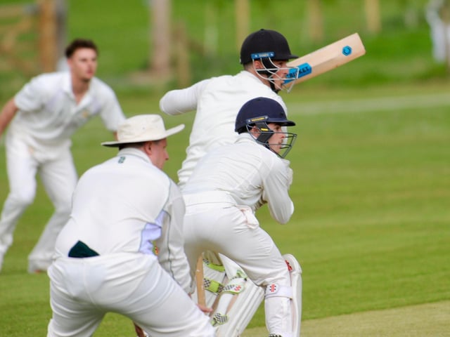 Action from West Chiltington and Thakeham's four-wicket win at Findon in division two of the Sussex League / Picture: Stephen Goodger