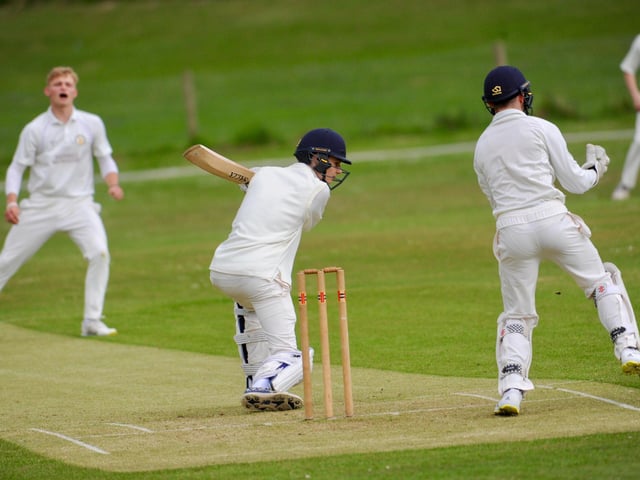 Action from West Chiltington and Thakeham's four-wicket win at Findon in division two of the Sussex League / Picture: Stephen Goodger