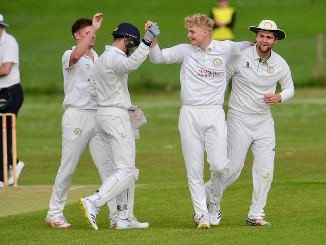 Action from West Chiltington and Thakeham's four-wicket win at Findon in division two of the Sussex League / Picture: Stephen Goodger