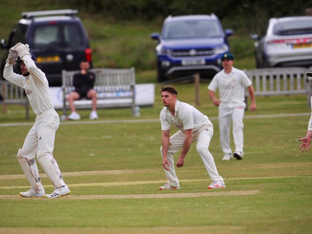 Action from West Chiltington and Thakeham's four-wicket win at Findon in division two of the Sussex League / Picture: Stephen Goodger