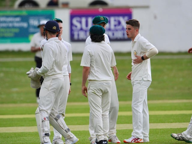 Action from West Chiltington and Thakeham's four-wicket win at Findon in division two of the Sussex League / Picture: Stephen Goodger