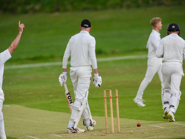Action from West Chiltington and Thakeham's four-wicket win at Findon in division two of the Sussex League / Picture: Stephen Goodger