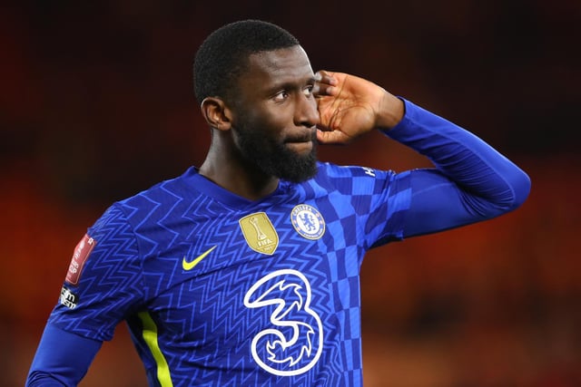 Antonio Rüdiger ranks sixth. The German has scored three goals and won 68.9% of his aerial duels. He has also taken 10.79 ball progressing actions per 100 live-ball touches and has been forced into 12.43 possession adjusted defensive actions per 90 minutes this season