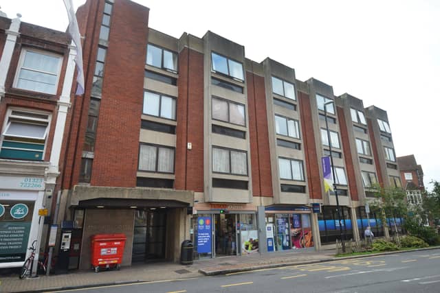 Tesco Express in Grove Road, Eastbourne SUS-210823-124103001