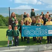 Robsack Wood Primary Academy celebrate its latest ‘Good’ Ofsted rating. SUS-221005-091142001