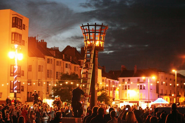 Worthing town crier Bob Smytherman will announce a proclamation at 8.30pm at the start of the beacon lighting event on the seafront by the pier. The beacon will be lit at 9.45pm and there will be a service of celebration.