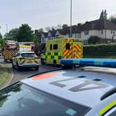 Emergency service crews in Willingdon Road, Eastbourne SUS-220905-181118001