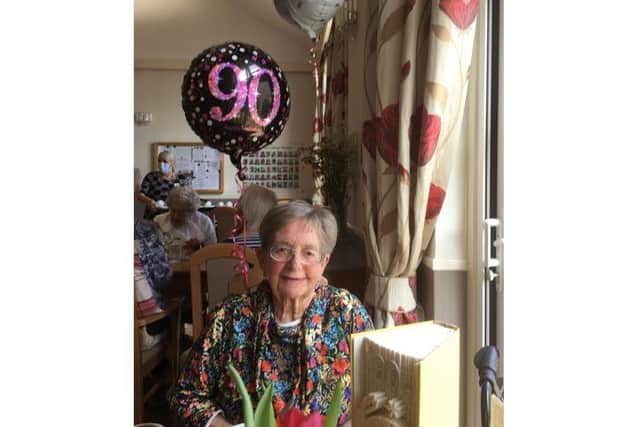 Polegate grandma celebrates turning 90 with adrenaline-filled experience. Photo from Adele Howes. SUS-221005-110751001