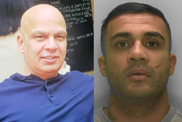 The force's Serious Organised Crime Unit investigation, codenamed Operation Relic, targeted Lubhaia Ram (left), his son Surinder Kumar, (right) and their associates over the supply of cocaine and heroin in 2017 and 2018. Pictures courtesy of Sussex Police