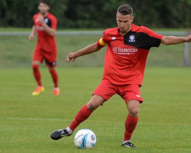 James Westlake in action for Hassocks back in 2017 / Picture: Phil Westlake