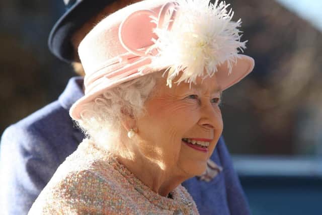 The Queen visiting Sussex in 2017