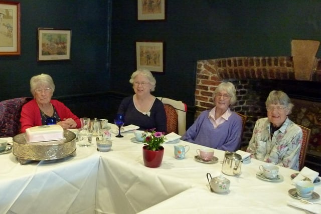 Some past and present members of Midhurst WI which is looking for people to take it over.