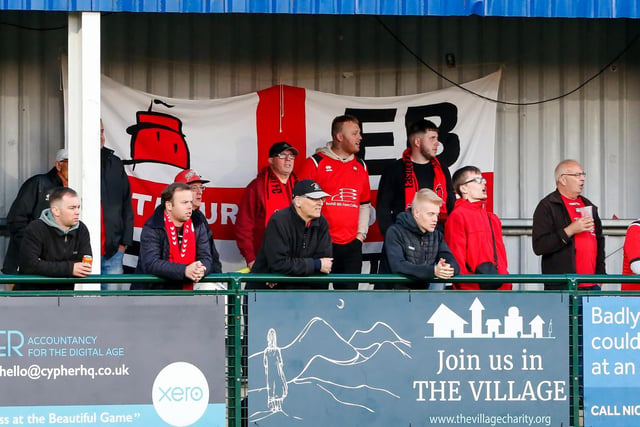 Action from Eastbourne Borough's 2-0 National League South play-off loss at Oxford City / Pictures: Lydia and Nick Redman