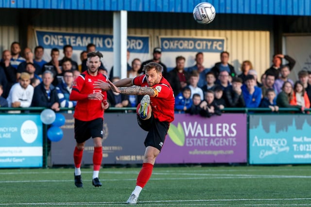 Action from Eastbourne Borough's 2-0 National League South play-off loss at Oxford City / Pictures: Lydia and Nick Redman
