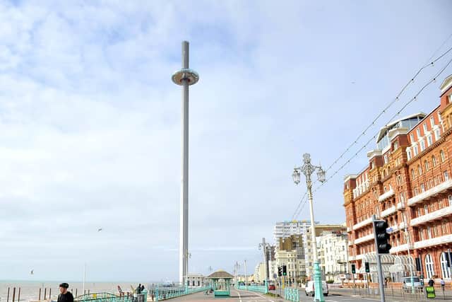 Brighton's i360 currently has an outstanding balance including accrued interest up to 31/12/2021 of £42.871million