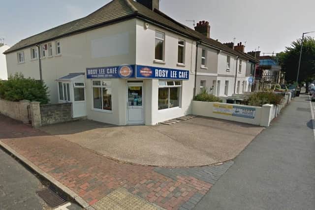 Rosy Lee cafe in Seaside, Eastbourne