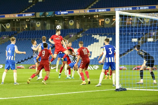 Images from Worthing FC's Sussex Senior Cup final loss to Brighton U23s at the Amex Stadium / Pictures: Martin Denyer