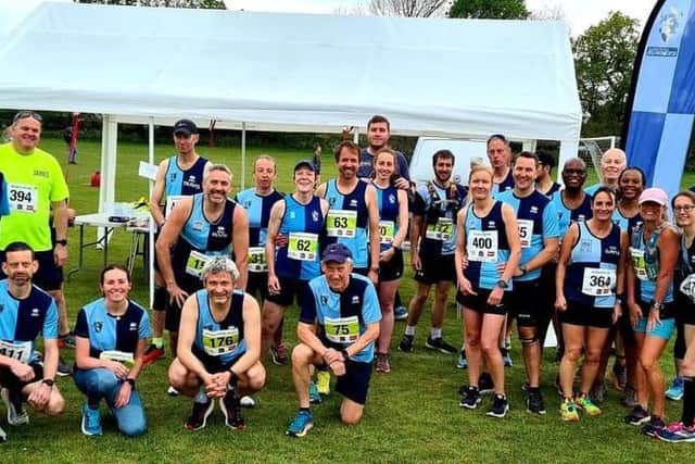 Burgess Hill Runners at the 10k / Picture: Allison Willcox