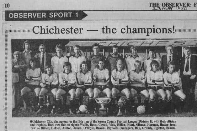 How the Observer reported on the 1980 title win