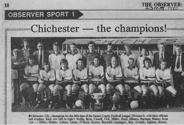 How the Observer reported on the 1980 title win
