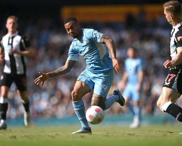 The Manchester City forward's agent has said the Brazilian international is giving serious consideration to the transfer.