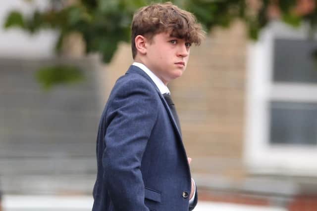 Harry Furlong, 18, of Horsham, was cleared of causing grievous bodily harm with intent but found guilty of causing grievous bodily harm.