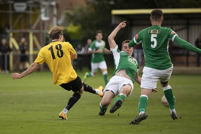 Littlehampton get the better of Moneyfields in the first round / Picture: Chris Hatton