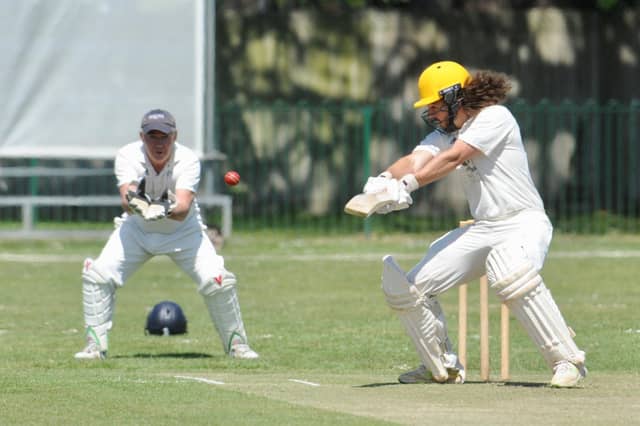 Action from the Worthing CC innings in their home Sussex League division three west victory over Broadwater CC / Picture: Stephen Goodger