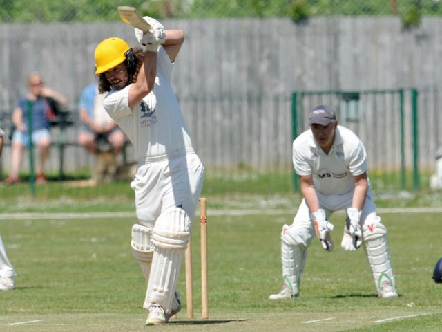 Action from Worthing's innings in their win over Broadwater / Picture: Stephen Goodger