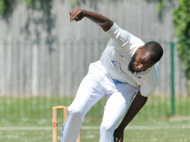 Action from the Worthing CC innings in their home Sussex League division three west victory over Broadwater CC / Picture: Stephen Goodger