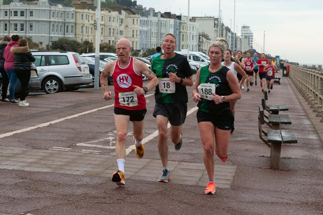 Images from the Hastings Runners' five-mile race / Picture: Frank Copper
