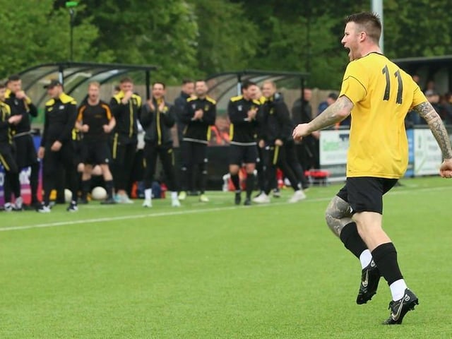 Littlehampton Town take on - and beat - Newhaven in the Peter Bentley Cup final at Horsham FC / Pictures: Martin Denyer