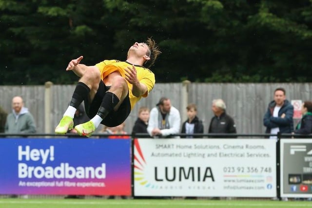 Littlehampton Town take on - and beat - Newhaven in the Peter Bentley Cup final at Horsham FC / Pictures: Martin Denyer