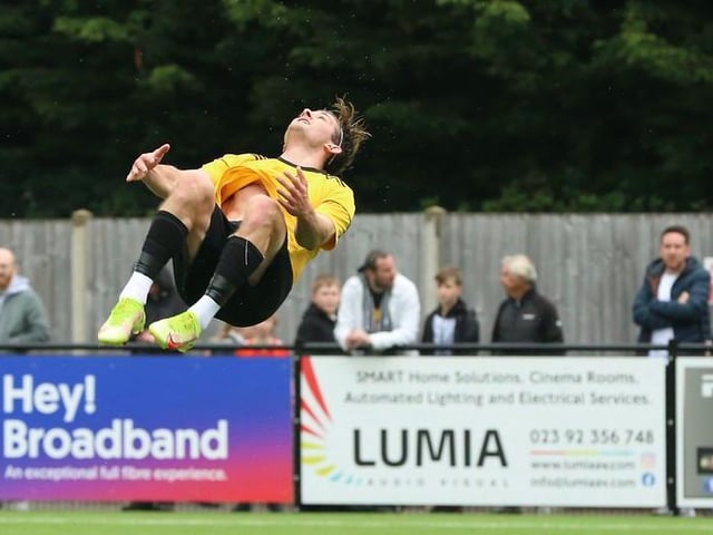 Littlehampton Town take on - and beat - Newhaven in the Peter Bentley Cup final at Horsham FC / Pictures: Martin Denyer