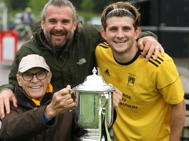 Littlehampton Town take on - and beat - Newhaven in the Peter Bentley Cup final at Horsham FC / Pictures: Martin Denyer